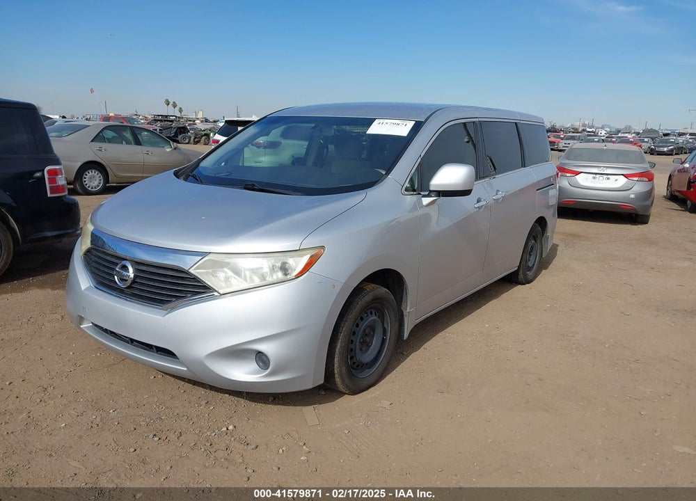 2012 NISSAN QUEST S VIN: JN8AE2KP1C9035498