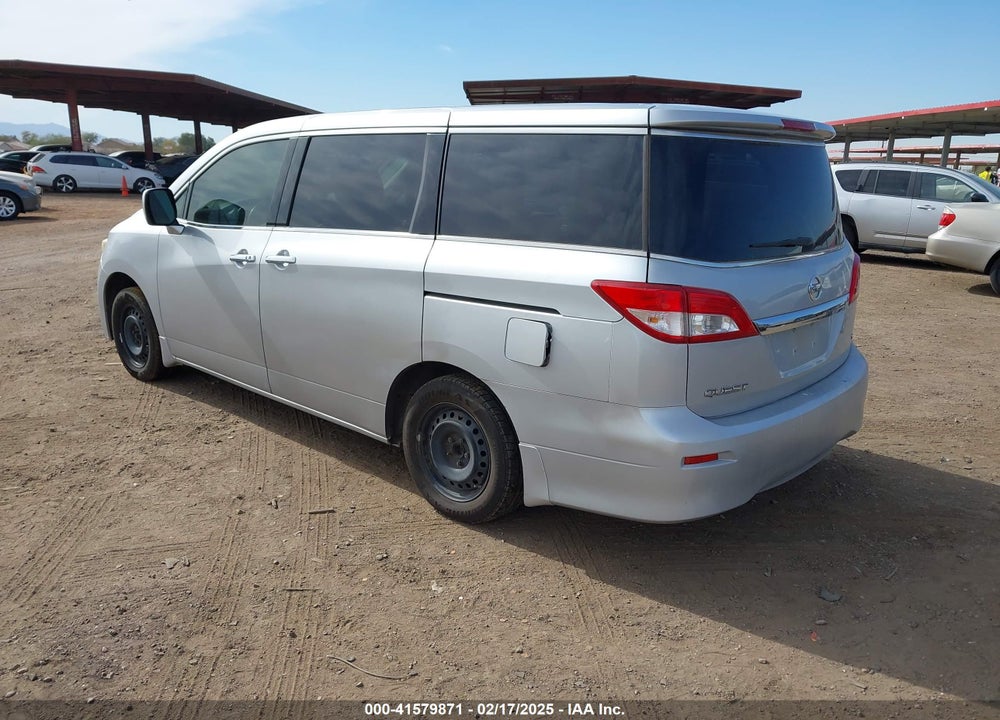 2012 NISSAN QUEST S VIN: JN8AE2KP1C9035498