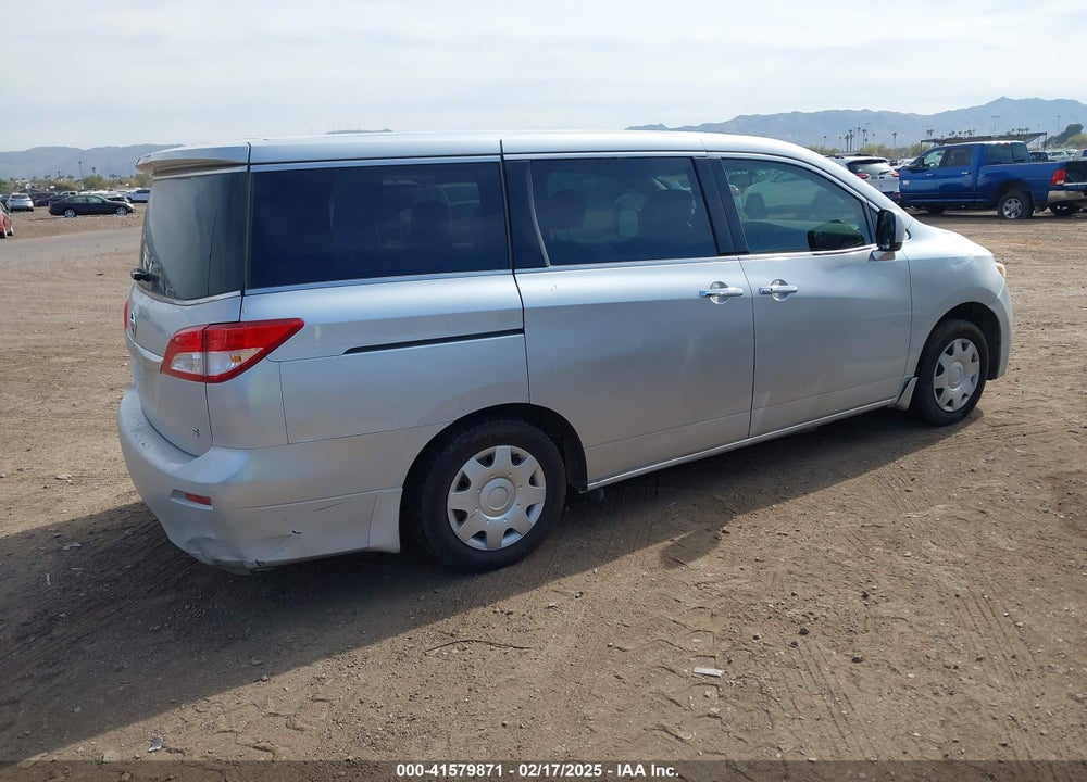 2012 NISSAN QUEST S VIN: JN8AE2KP1C9035498