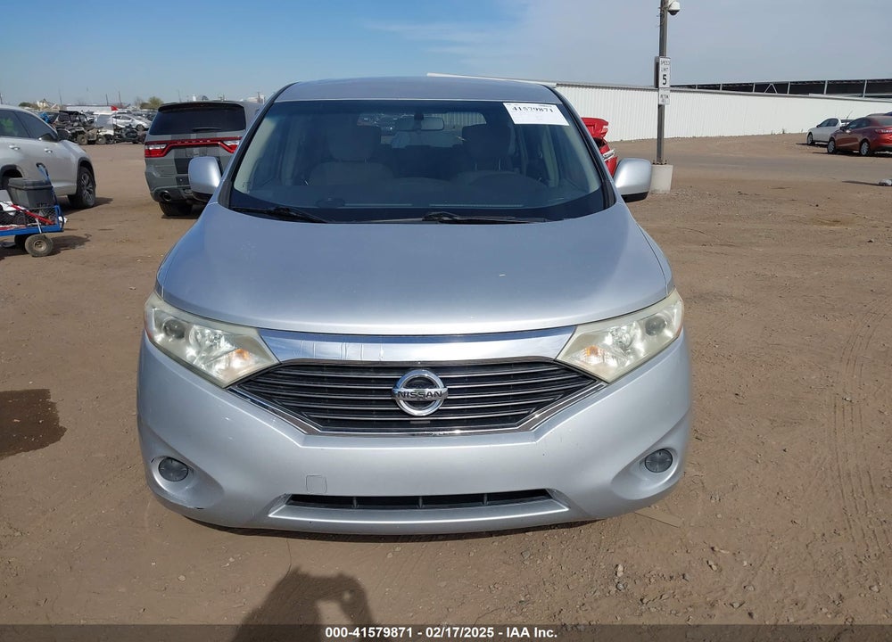 2012 NISSAN QUEST S VIN: JN8AE2KP1C9035498