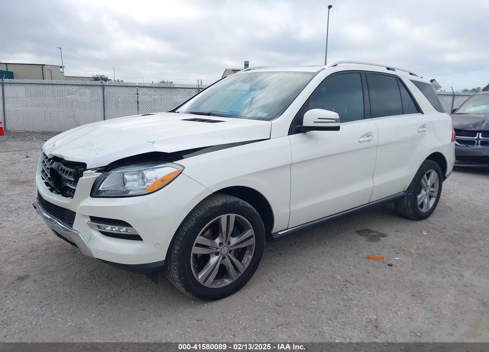 2013 MERCEDES-BENZ ML 350 4MATIC VIN: 4JGDA5HB6DA251991