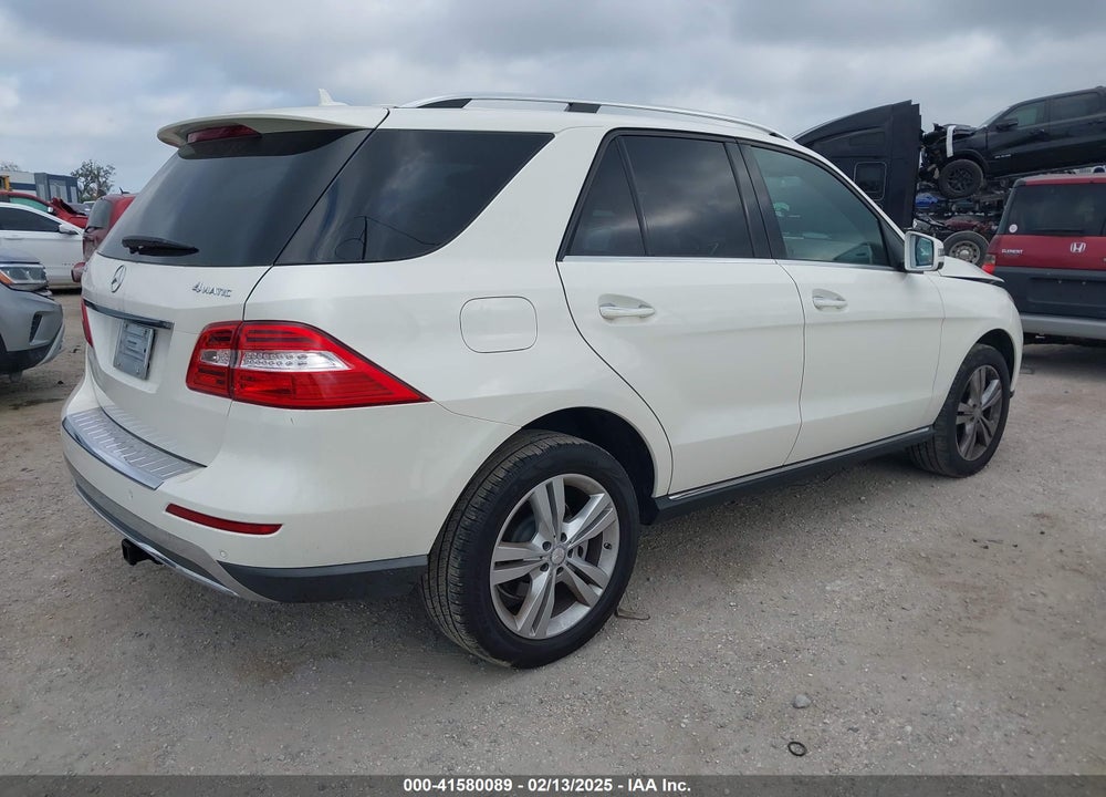 2013 MERCEDES-BENZ ML 350 4MATIC VIN: 4JGDA5HB6DA251991