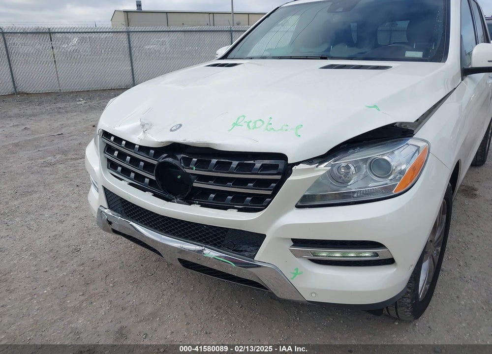 2013 MERCEDES-BENZ ML 350 4MATIC VIN: 4JGDA5HB6DA251991