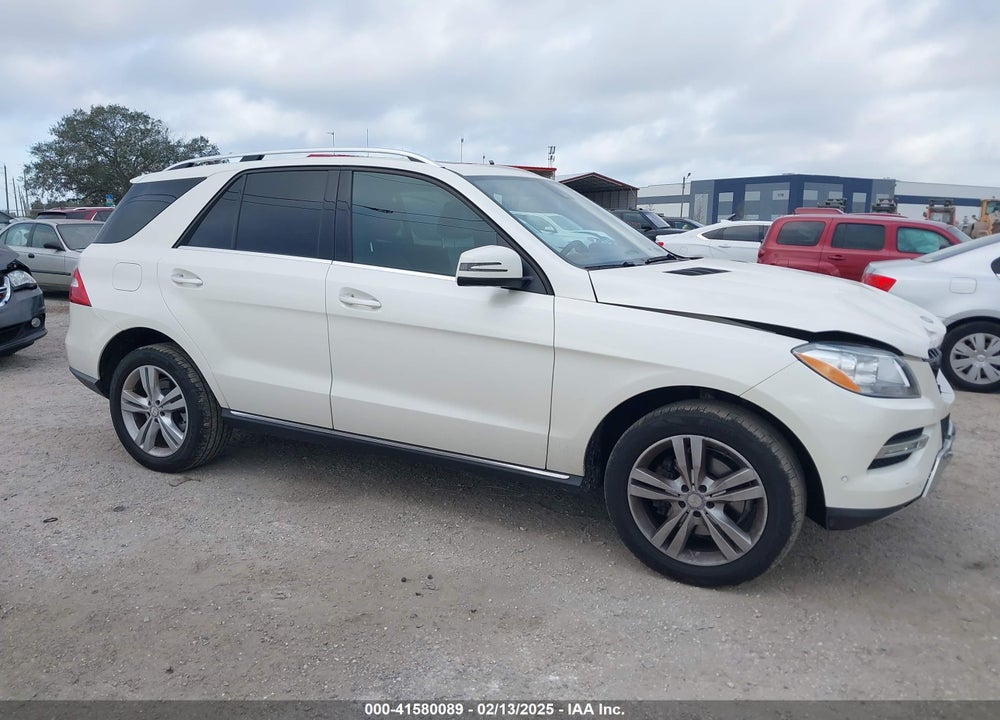 2013 MERCEDES-BENZ ML 350 4MATIC VIN: 4JGDA5HB6DA251991