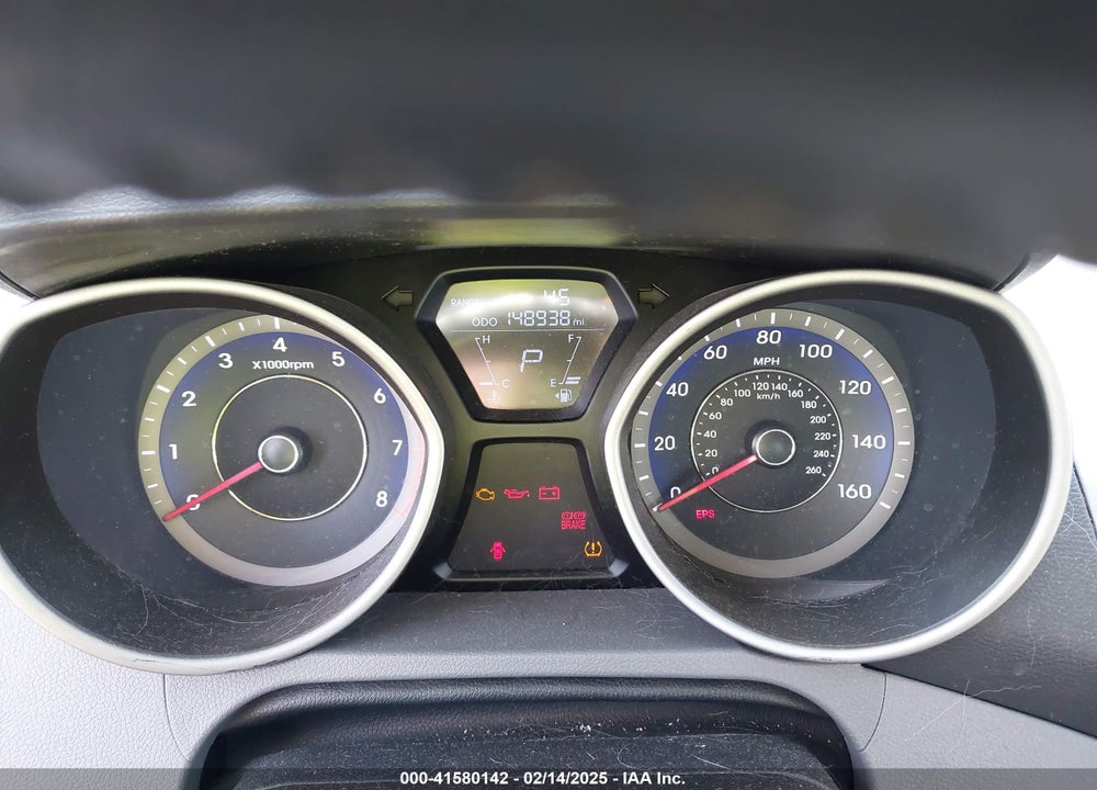 2013 HYUNDAI ELANTRA VIN: KMHDH6AE9DU016425