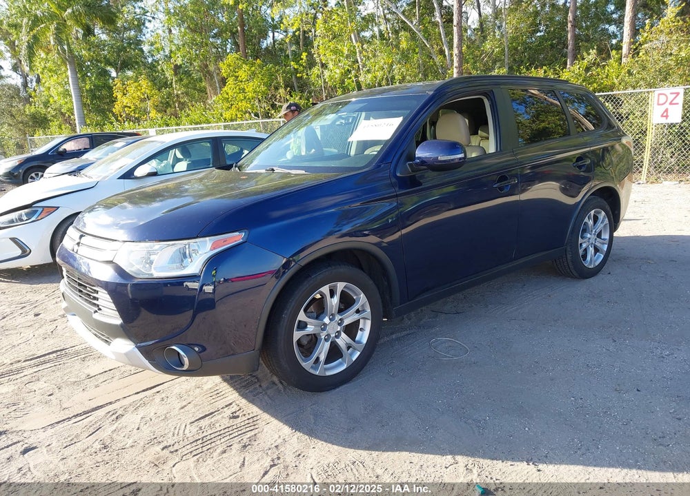 2015 MITSUBISHI OUTLANDER SE VIN: JA4AD3A3XFZ006776