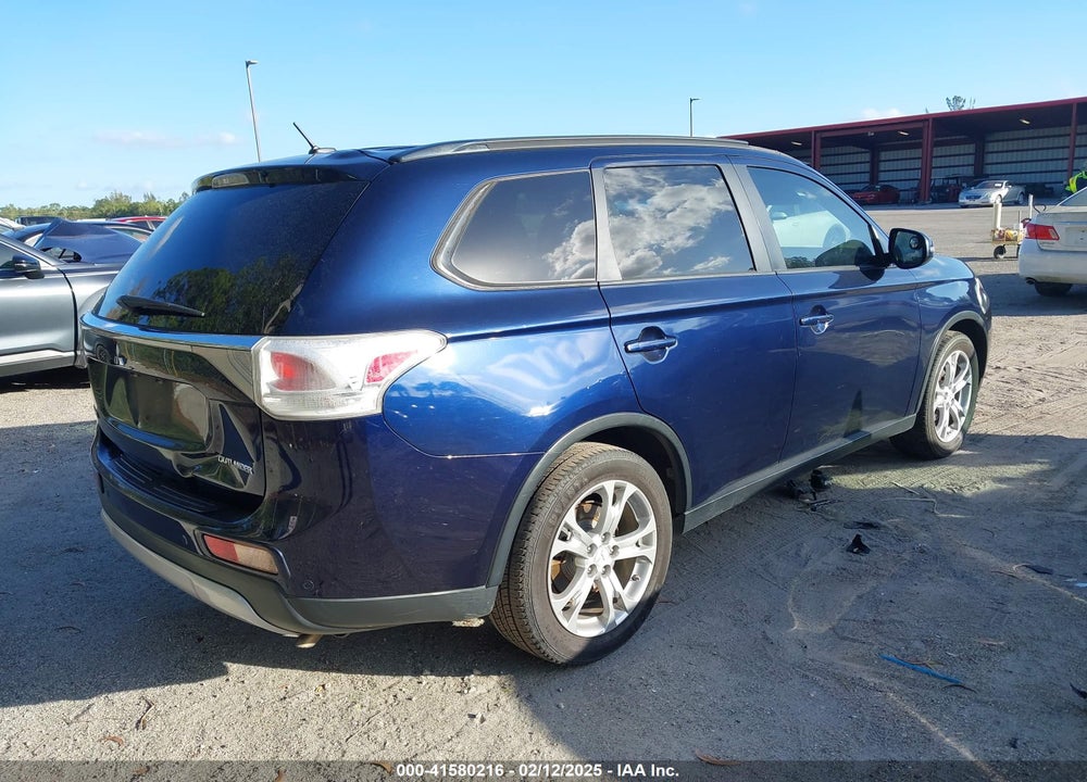 2015 MITSUBISHI OUTLANDER SE VIN: JA4AD3A3XFZ006776