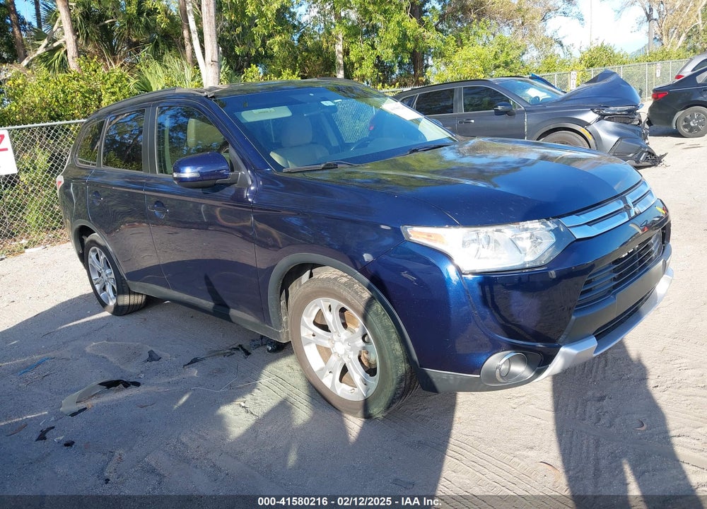2015 MITSUBISHI OUTLANDER SE VIN: JA4AD3A3XFZ006776