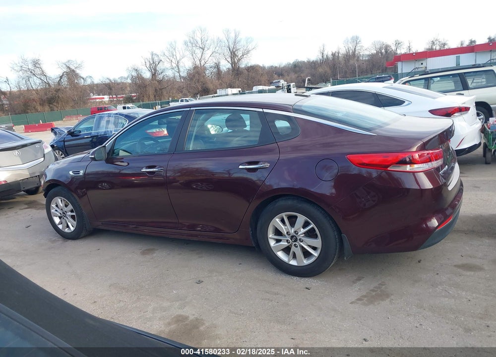 2016 KIA OPTIMA LX VIN: 5XXGT4L31GG095017