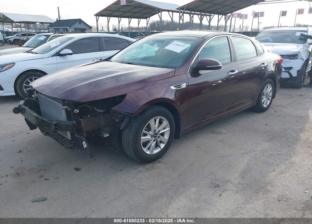 2016 KIA OPTIMA LX VIN: 5XXGT4L31GG095017