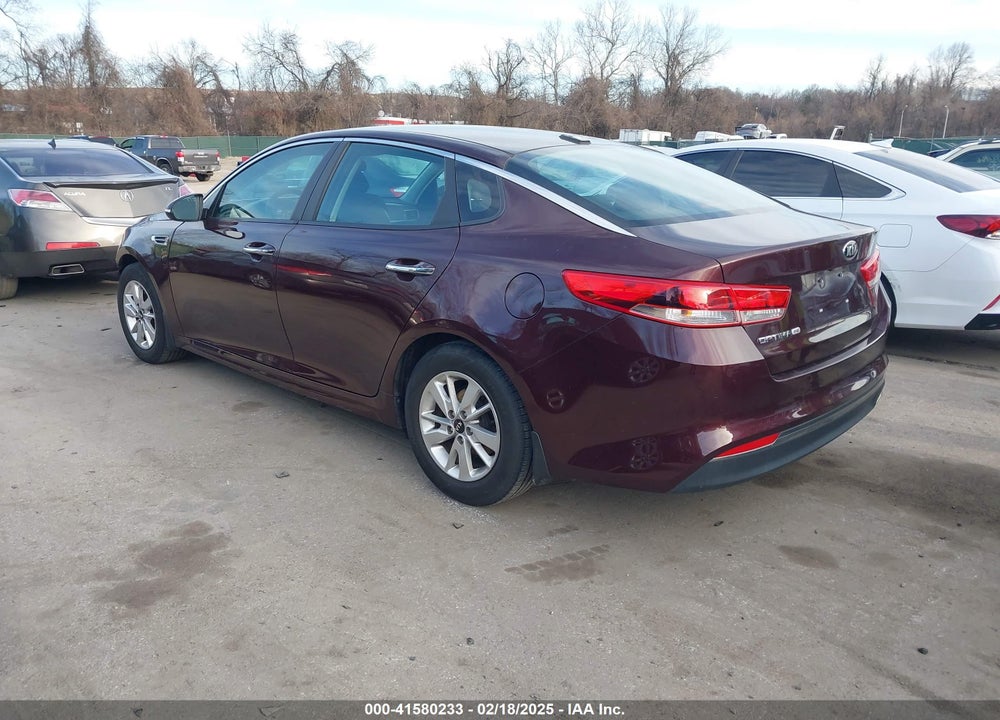 2016 KIA OPTIMA LX VIN: 5XXGT4L31GG095017