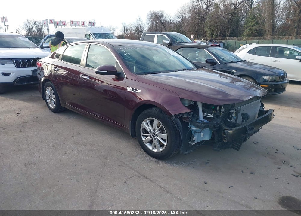 2016 KIA OPTIMA LX VIN: 5XXGT4L31GG095017