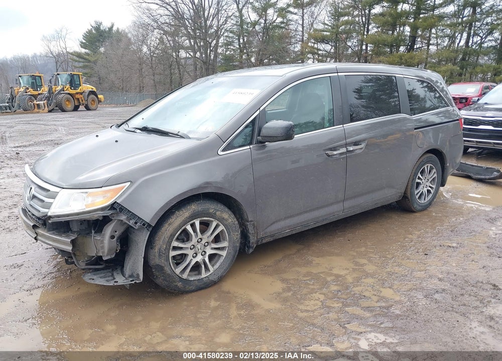 2011 HONDA ODYSSEY EX-L VIN: 5FNRL5H68BB058849