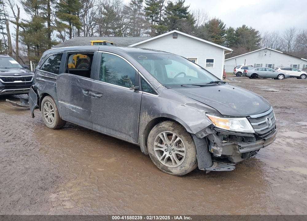 2011 HONDA ODYSSEY EX-L VIN: 5FNRL5H68BB058849