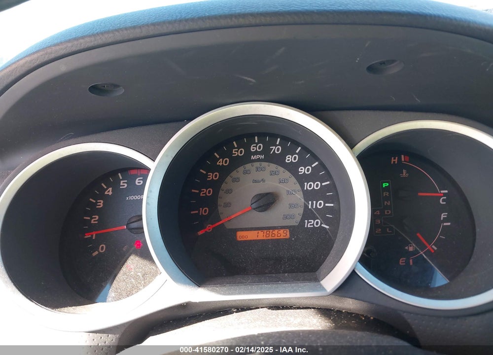 2009 TOYOTA TACOMA BASE V6 VIN: 5TEUU42N89Z650911