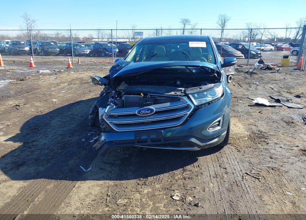 2016 FORD EDGE SEL VIN: 2FMPK4J93GBB03480