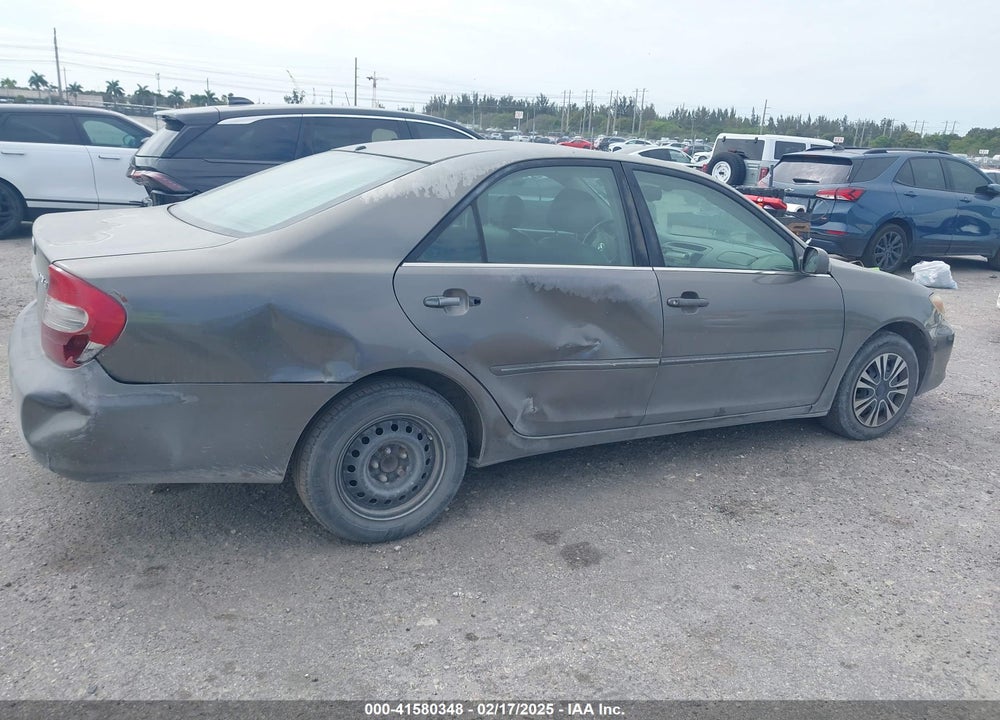 2002 TOYOTA CAMRY VIN: 4T1BE32KX2U580391