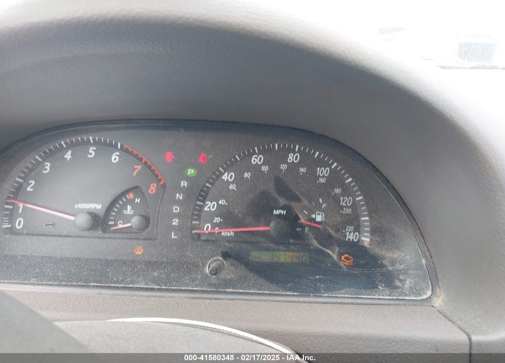 2002 TOYOTA CAMRY VIN: 4T1BE32KX2U580391
