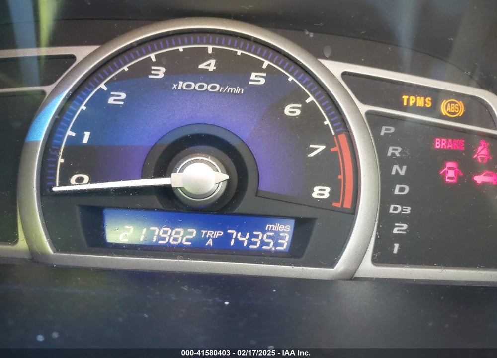 2008 HONDA CIVIC VIN: 2HGFA16558H315014