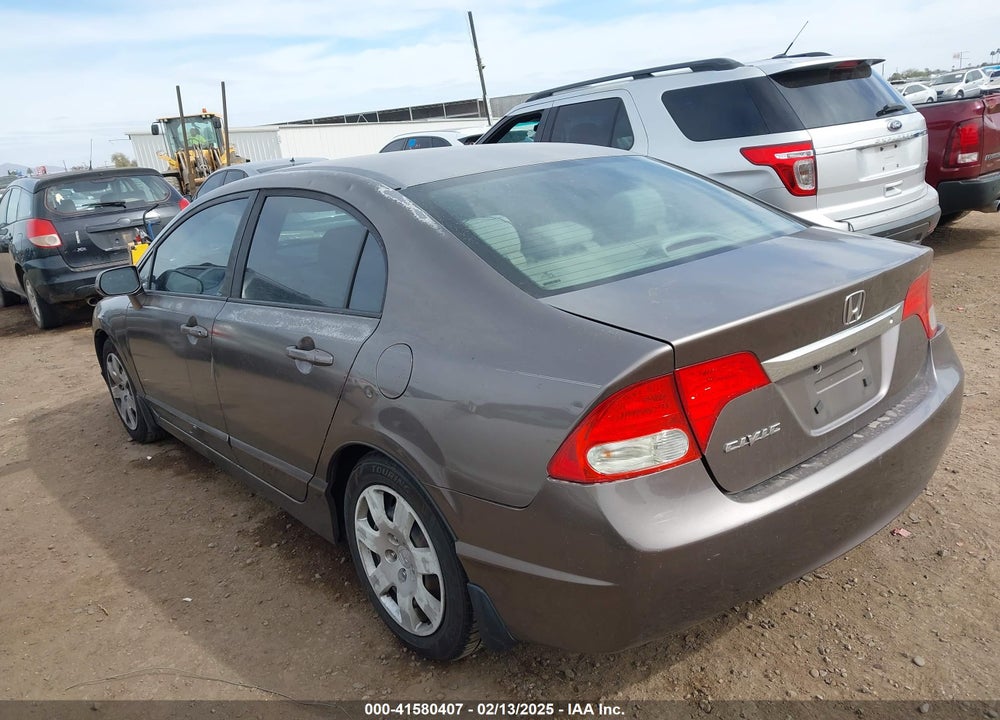 2011 HONDA CIVIC LX VIN: 2HGFA1F58BH535836