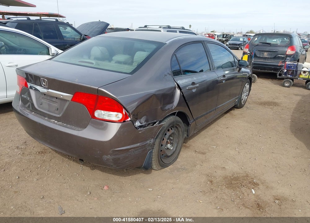 2011 HONDA CIVIC LX VIN: 2HGFA1F58BH535836
