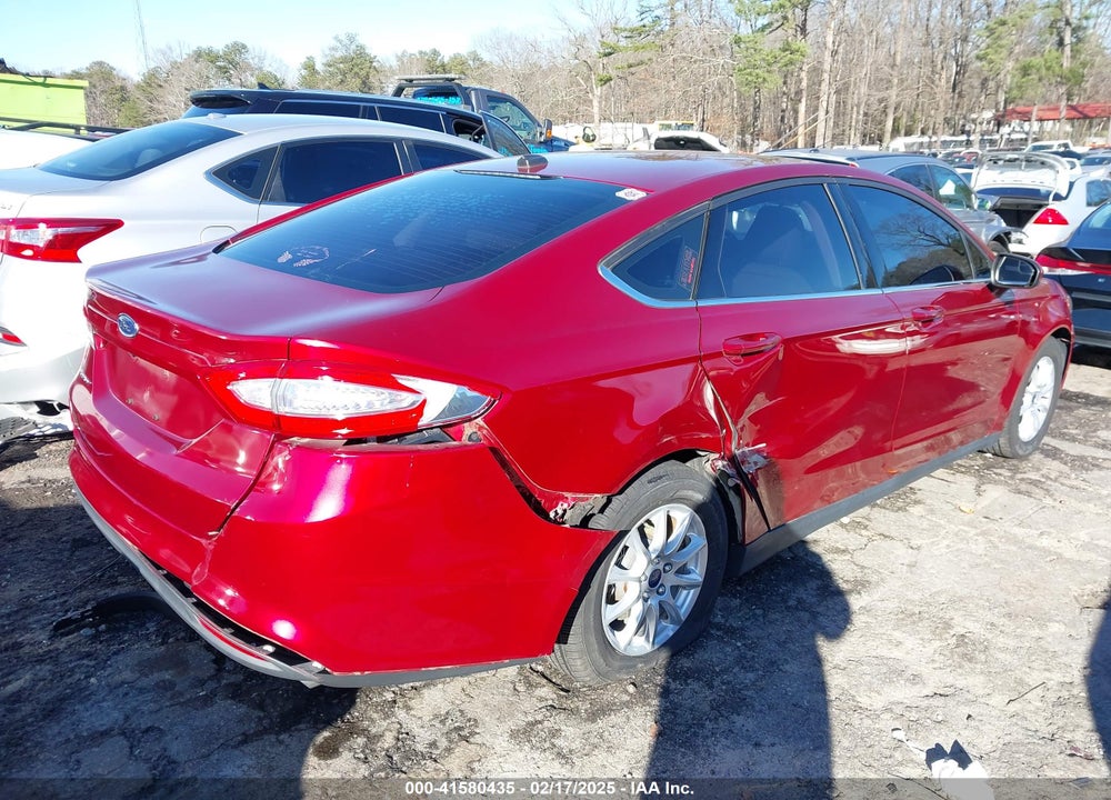 2016 FORD FUSION VIN: 3FA6P0G74GR242380