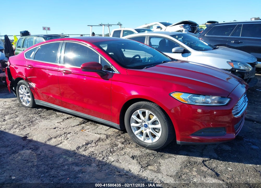 2016 FORD FUSION VIN: 3FA6P0G74GR242380