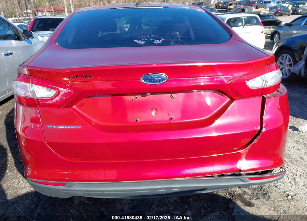 2016 FORD FUSION VIN: 3FA6P0G74GR242380