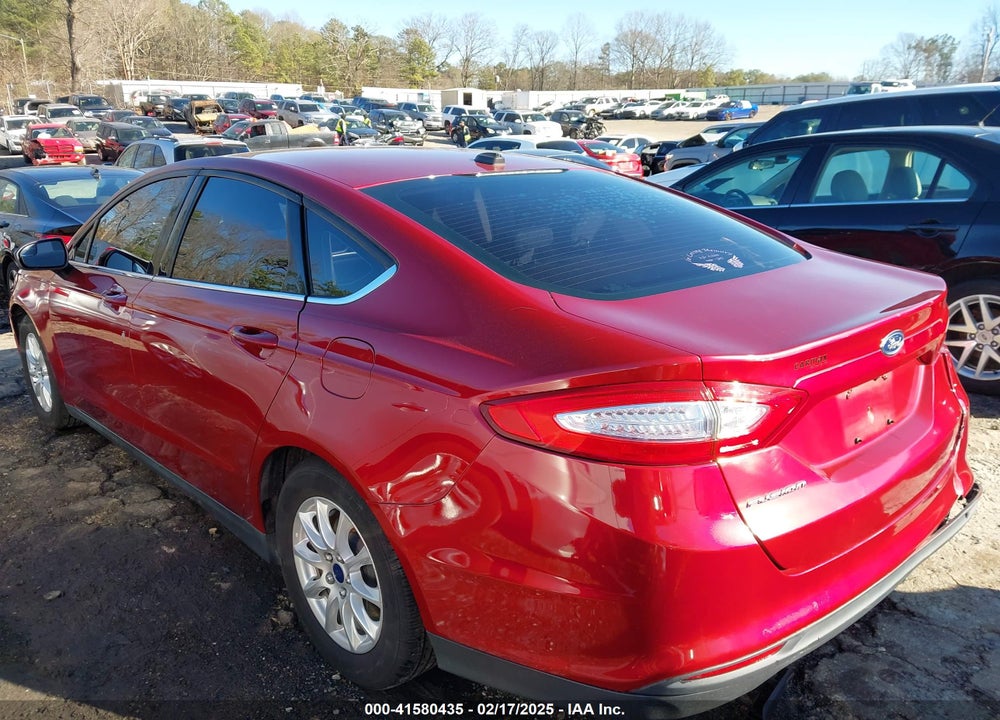 2016 FORD FUSION VIN: 3FA6P0G74GR242380