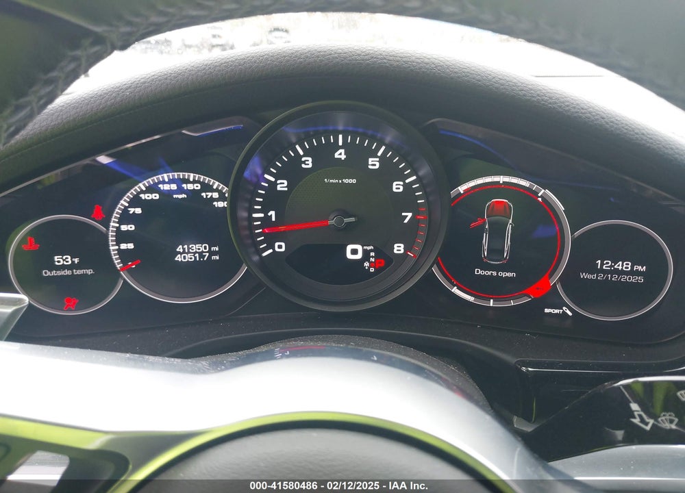 2019 PORSCHE PANAMERA VIN: WP0AA2A76KL101084