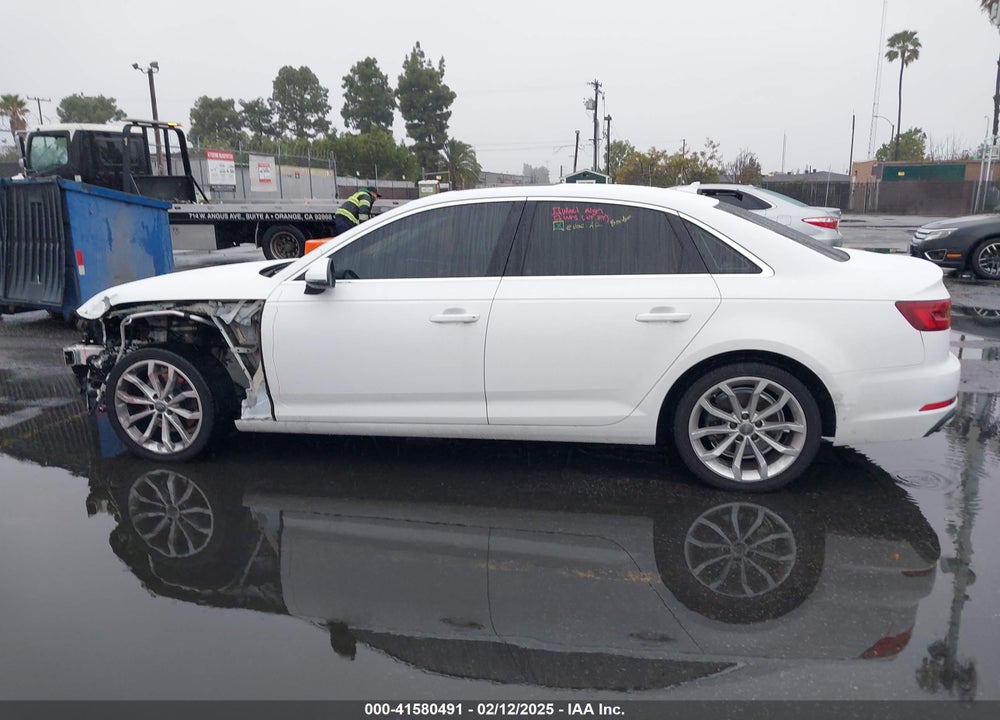 2019 AUDI A4 VIN: WAUHMAF48KA106455