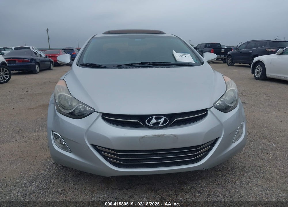 2013 HYUNDAI ELANTRA VIN: KMHDH4AEXDU681760