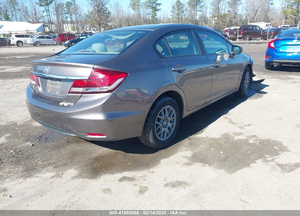 2014 HONDA CIVIC VIN: 2HGFB2F52EH556205