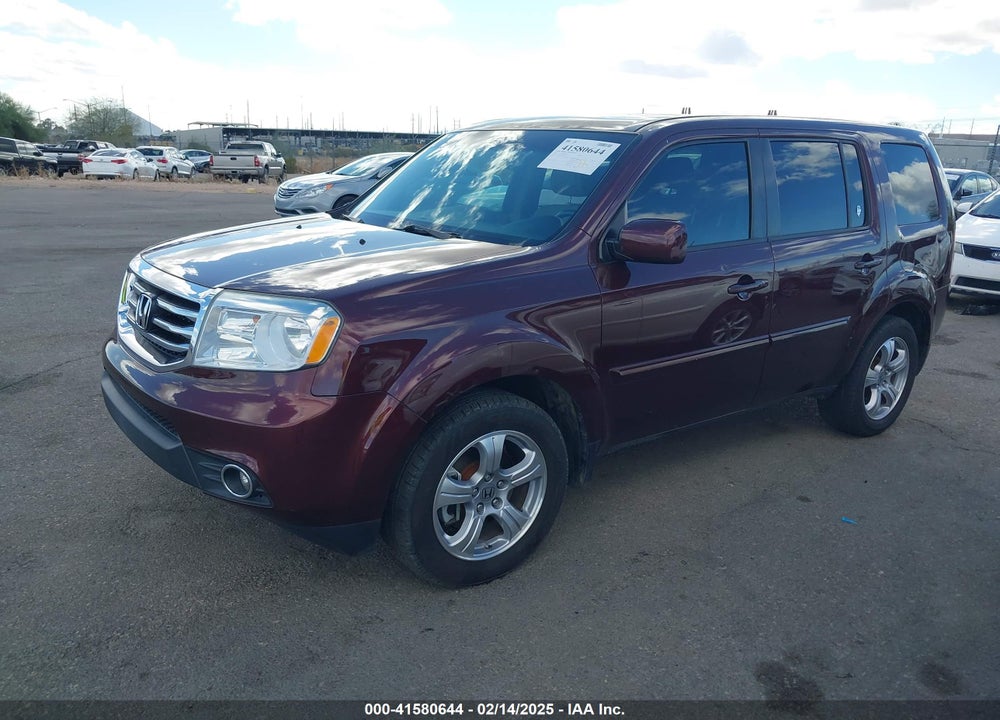 2012 HONDA PILOT EX-L VIN: 5FNYF3H53CB038511