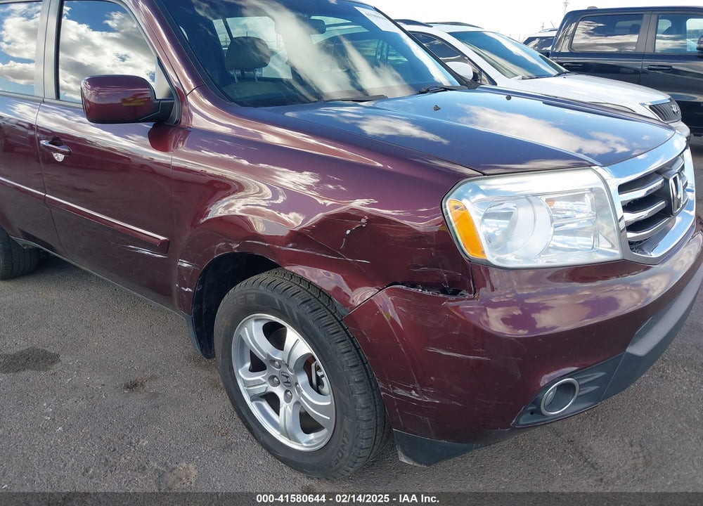 2012 HONDA PILOT EX-L VIN: 5FNYF3H53CB038511