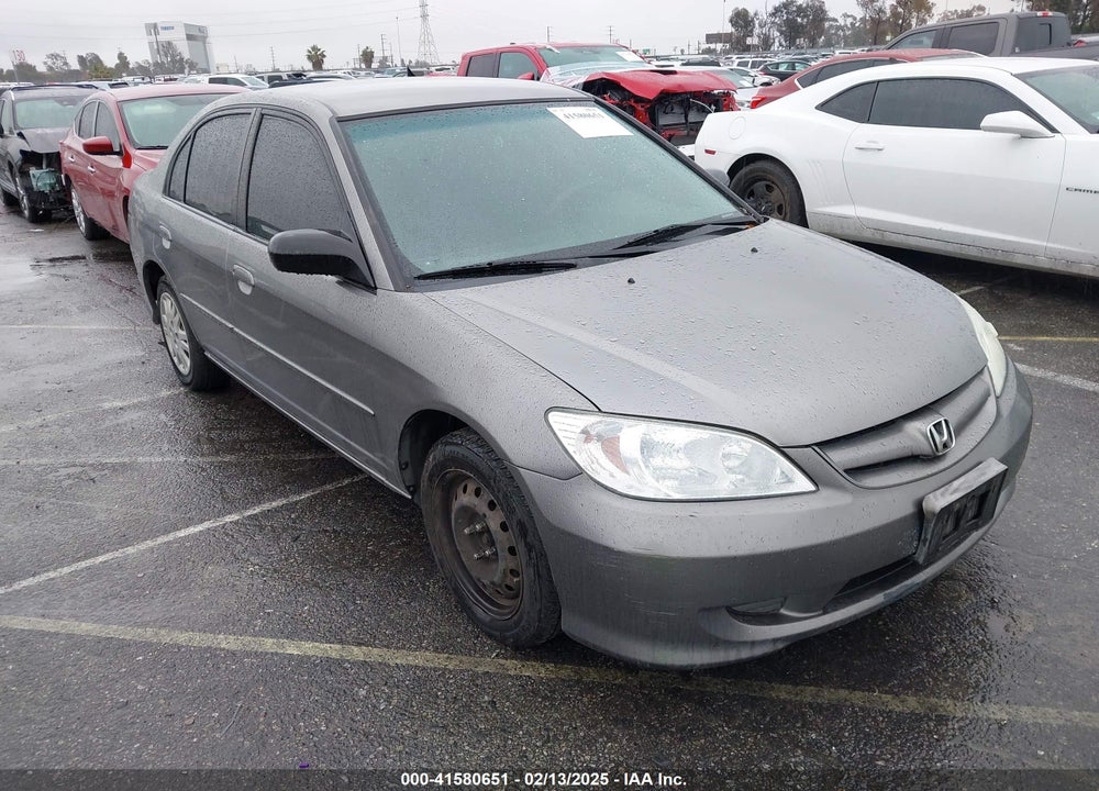 2005 HONDA CIVIC LX VIN: 2HGES16545H525799