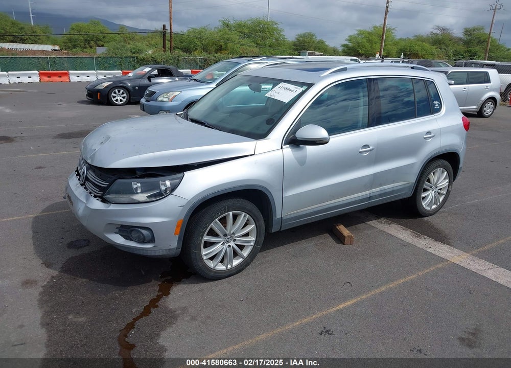 2013 VOLKSWAGEN TIGUAN SE VIN: WVGBV3AX1DW578159