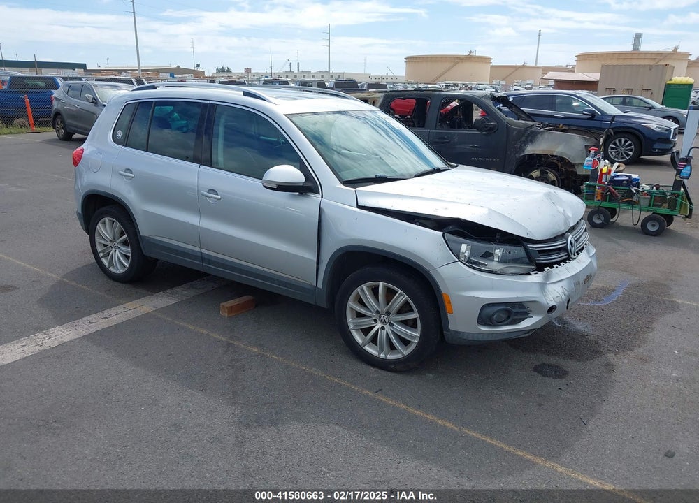 2013 VOLKSWAGEN TIGUAN SE VIN: WVGBV3AX1DW578159