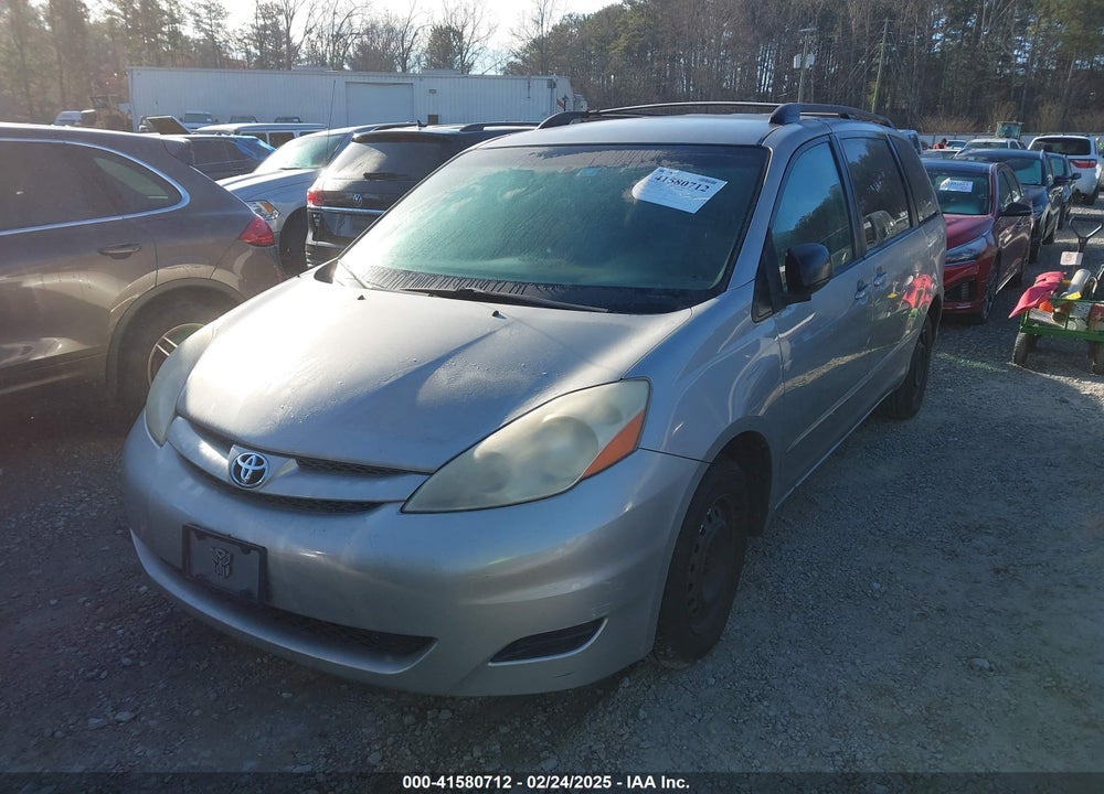 2008 TOYOTA SIENNA LE VIN: 5TDZK23C58S218723