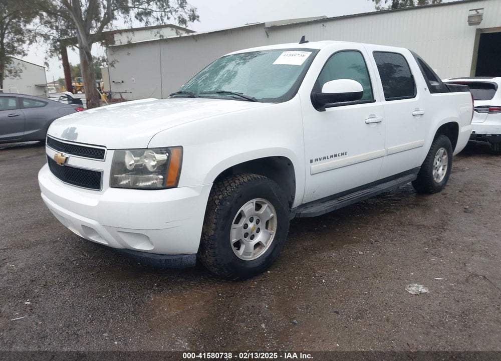 2007 CHEVROLET AVALANCHE 1500 LT VIN: 3GNEC12J97G109305