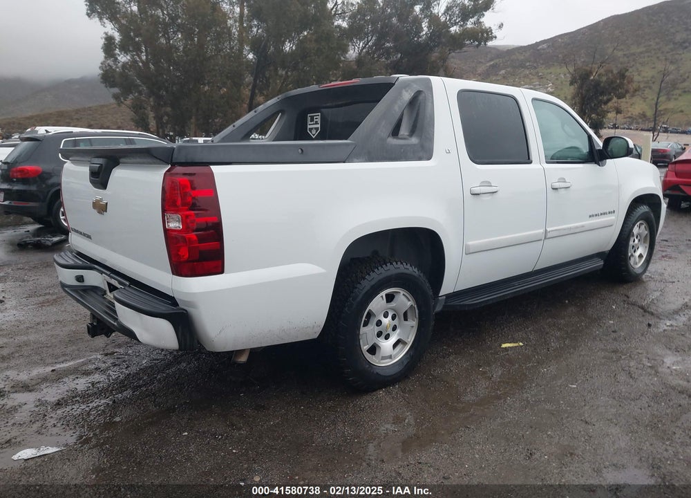 2007 CHEVROLET AVALANCHE 1500 LT VIN: 3GNEC12J97G109305