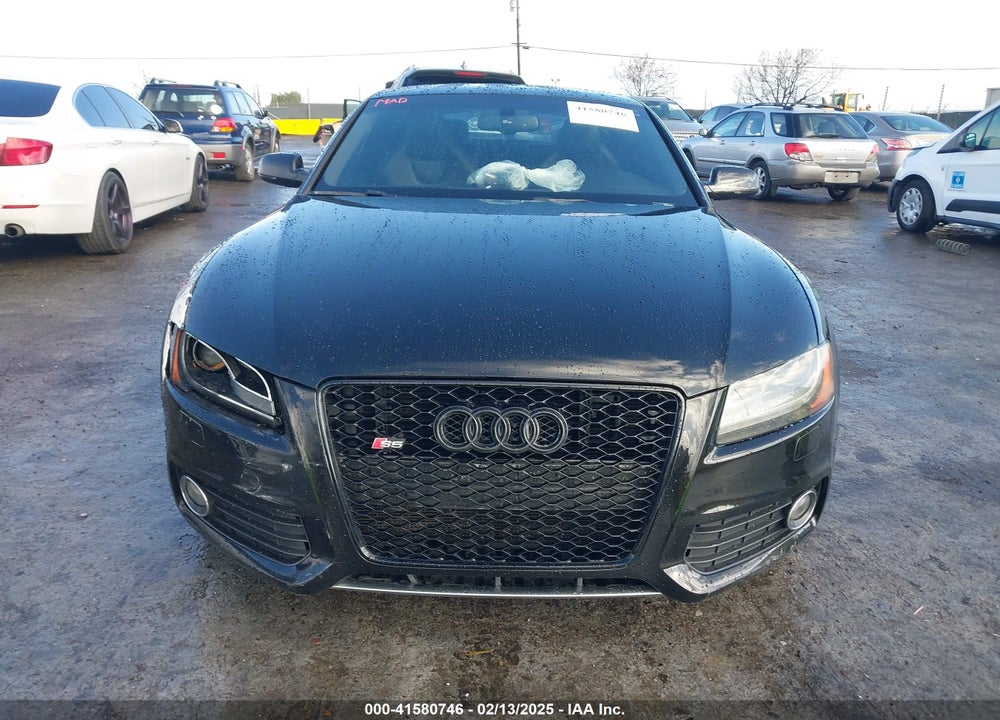 2012 AUDI S5 VIN: WAUVVAFR2CA002797