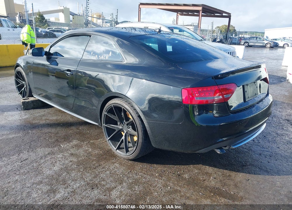 2012 AUDI S5 VIN: WAUVVAFR2CA002797