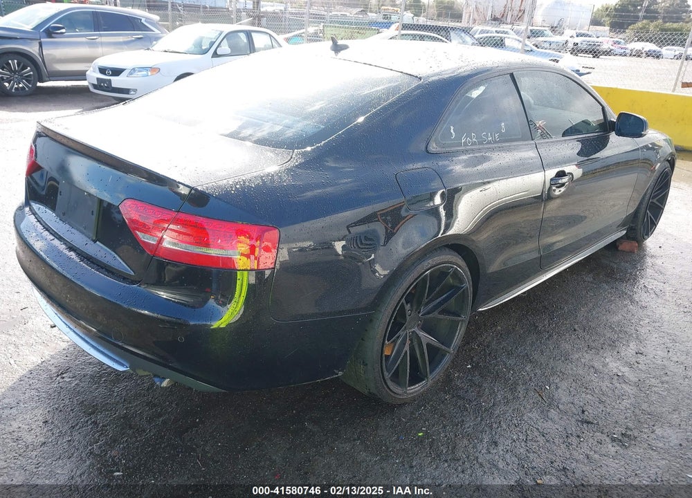 2012 AUDI S5 VIN: WAUVVAFR2CA002797