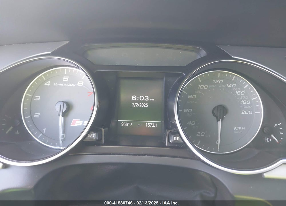 2012 AUDI S5 VIN: WAUVVAFR2CA002797