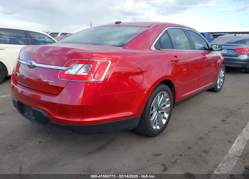2011 FORD TAURUS LIMITED VIN: 1FAHP2FW9BG127237