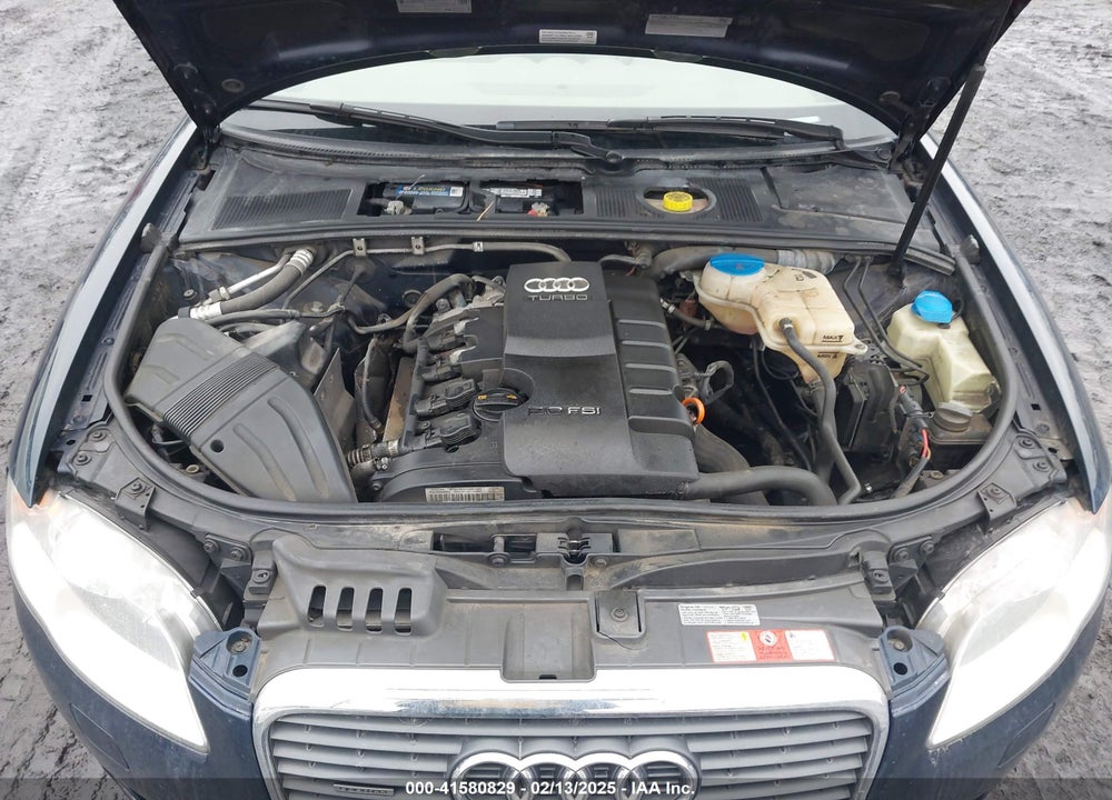 2008 AUDI A4 2.0T VIN: WAUDF48H98K014073