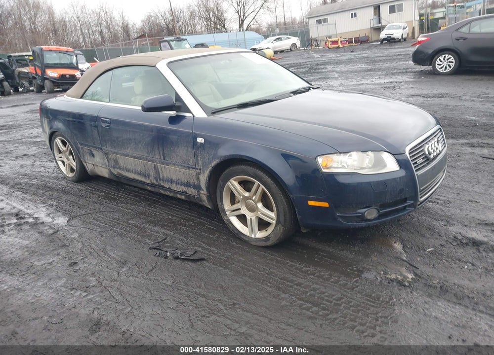 2008 AUDI A4 2.0T VIN: WAUDF48H98K014073