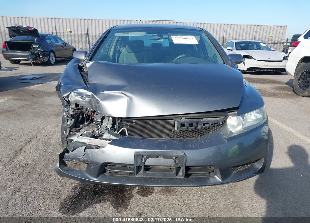 2009 HONDA CIVIC VIN: 2HGFA165X9H356336