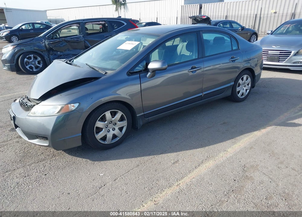 2009 HONDA CIVIC VIN: 2HGFA165X9H356336